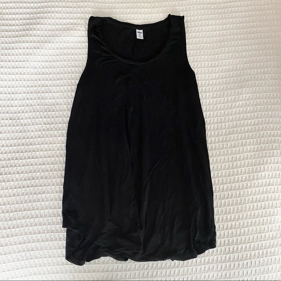 Old Navy Tops - Old Navy sleeveless luxe swing tank black Small (tall)